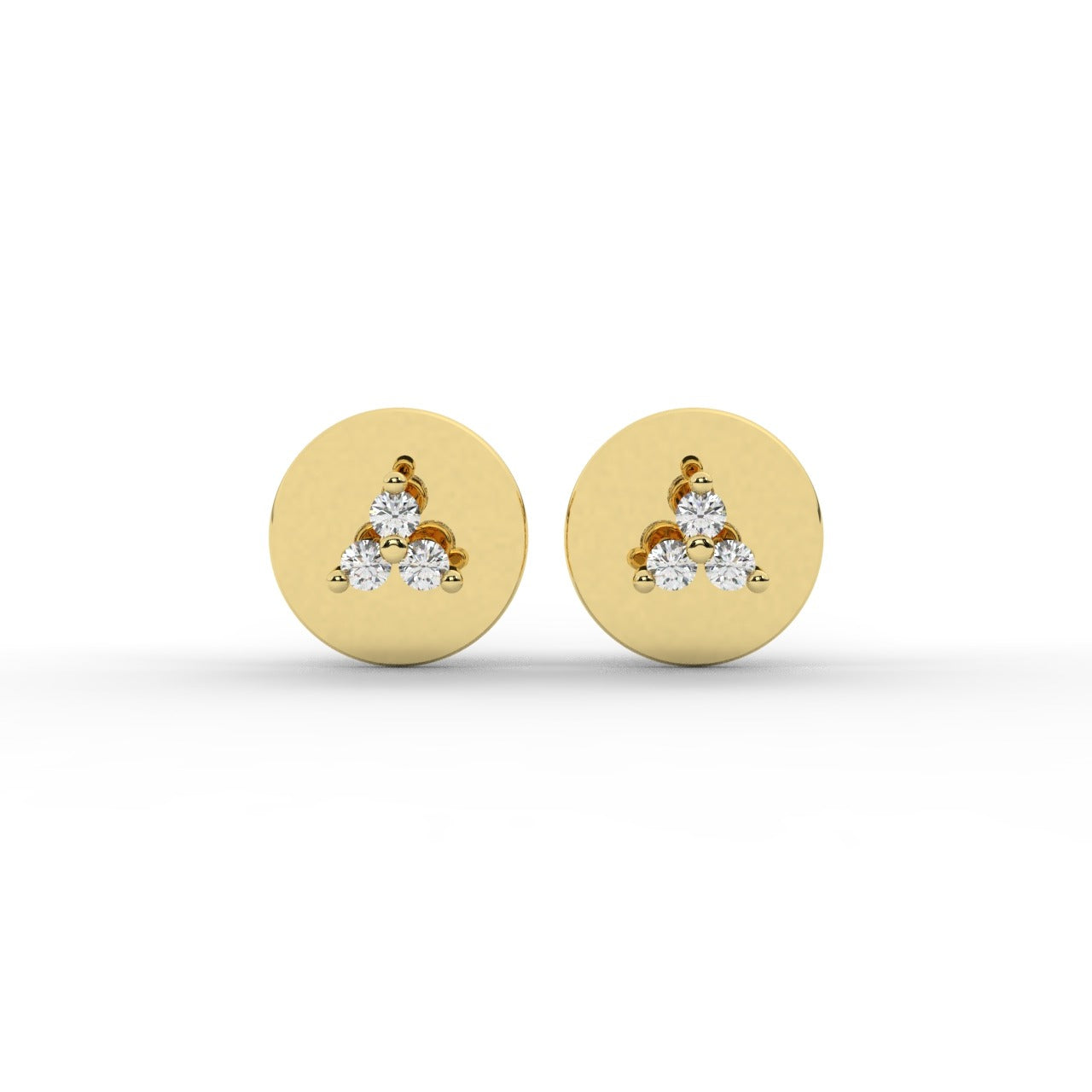 Evermere Earrings - Yellow Gold#Metal Colour_Yellow Gold