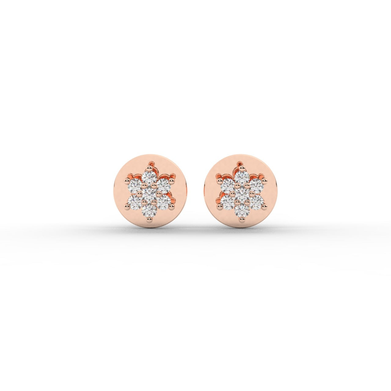Mirelle Earrings - Rose Gold#Metal Colour_Rose Gold
