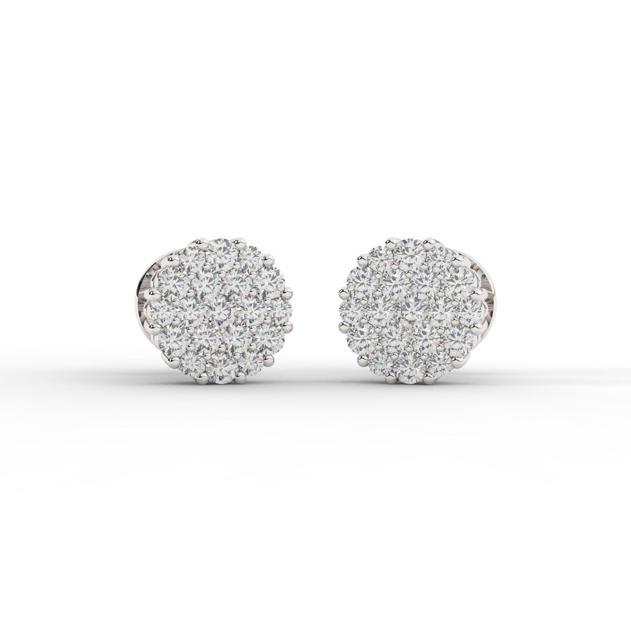 Sofia Earrings - White Gold#Metal Colour_White Gold